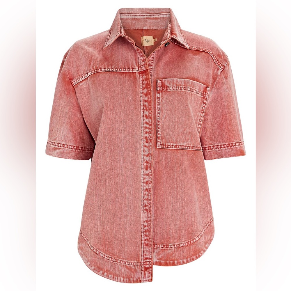 AJE Framework Denim Shirt